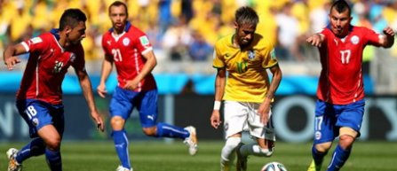 Neymar s-a accidentat la coapsa dreapta